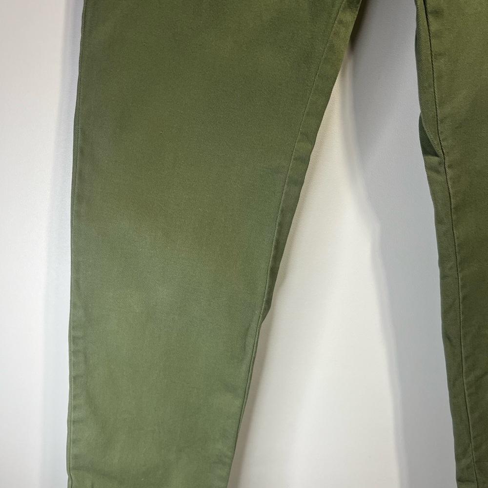 Crewcuts Boys 8 Green Casual Straight Leg Stretch fit Chino Pants - Picture 3 of 8